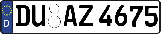 DU-AZ4675