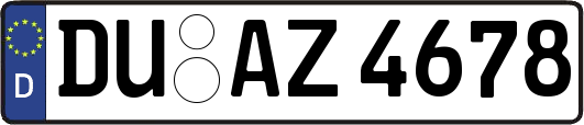 DU-AZ4678