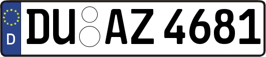 DU-AZ4681