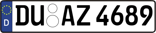 DU-AZ4689