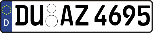 DU-AZ4695