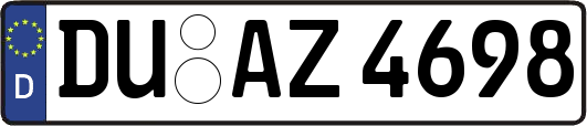 DU-AZ4698
