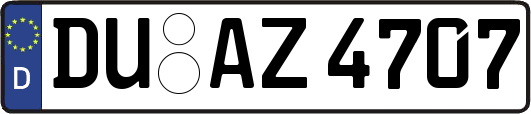 DU-AZ4707