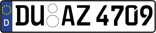 DU-AZ4709