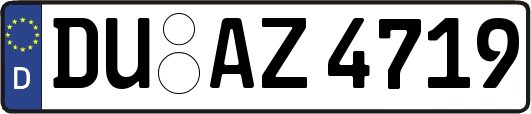 DU-AZ4719