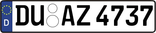 DU-AZ4737