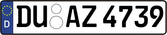 DU-AZ4739