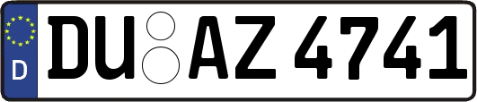 DU-AZ4741
