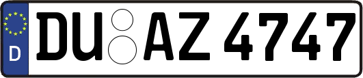 DU-AZ4747