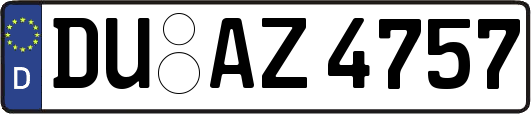 DU-AZ4757
