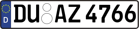DU-AZ4766