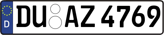 DU-AZ4769