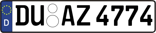 DU-AZ4774