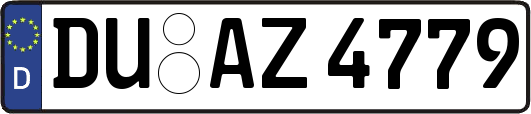 DU-AZ4779