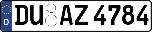 DU-AZ4784