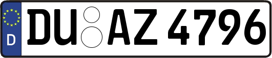 DU-AZ4796