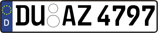 DU-AZ4797