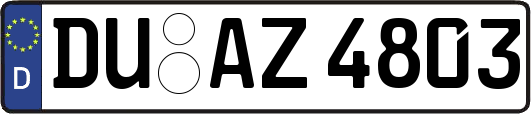DU-AZ4803
