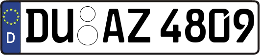 DU-AZ4809