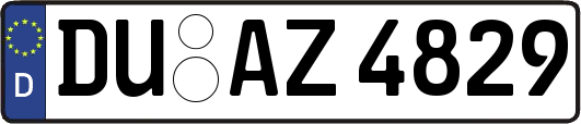 DU-AZ4829