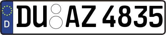 DU-AZ4835