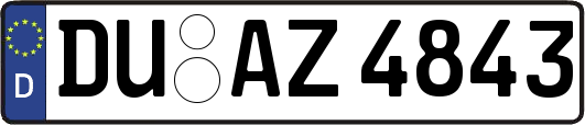 DU-AZ4843