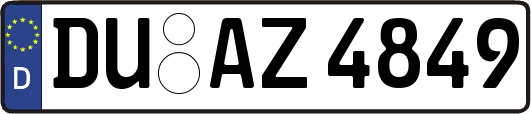 DU-AZ4849