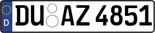 DU-AZ4851