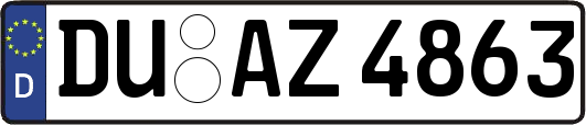 DU-AZ4863