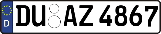 DU-AZ4867