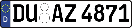 DU-AZ4871