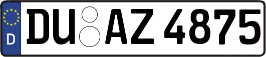 DU-AZ4875