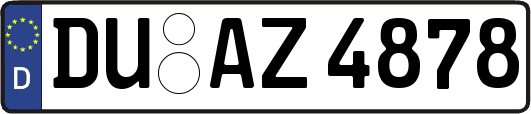 DU-AZ4878