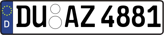 DU-AZ4881