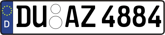 DU-AZ4884