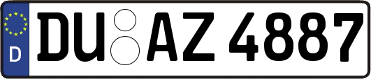 DU-AZ4887
