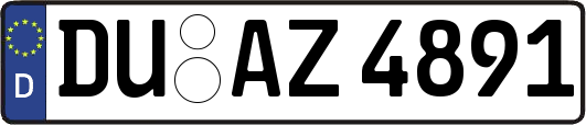 DU-AZ4891