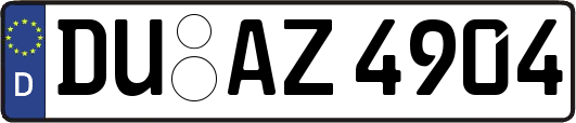 DU-AZ4904