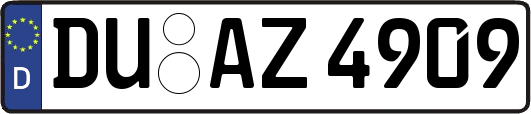 DU-AZ4909