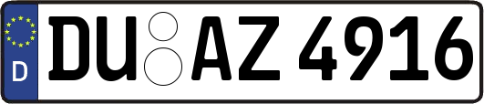 DU-AZ4916