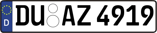 DU-AZ4919