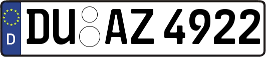 DU-AZ4922