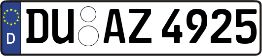 DU-AZ4925