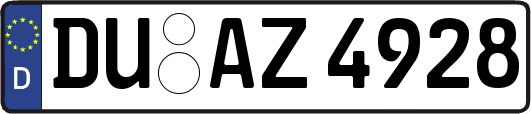 DU-AZ4928