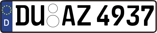 DU-AZ4937