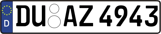 DU-AZ4943