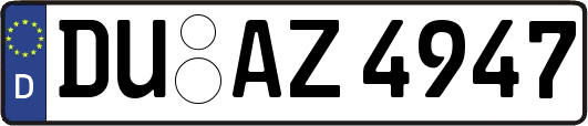 DU-AZ4947