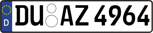 DU-AZ4964