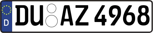 DU-AZ4968