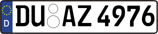 DU-AZ4976